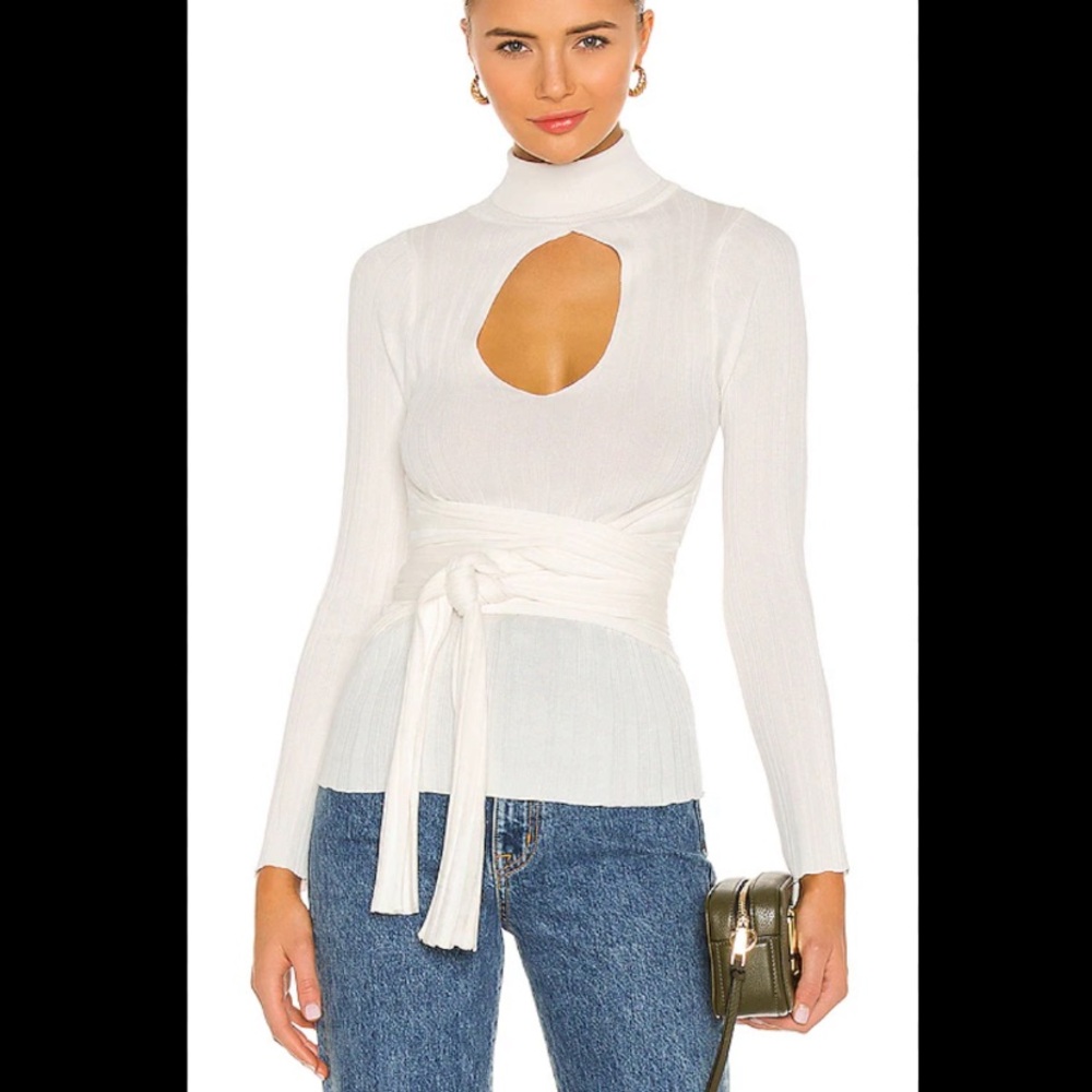The Line by K Cybil Off-White Top